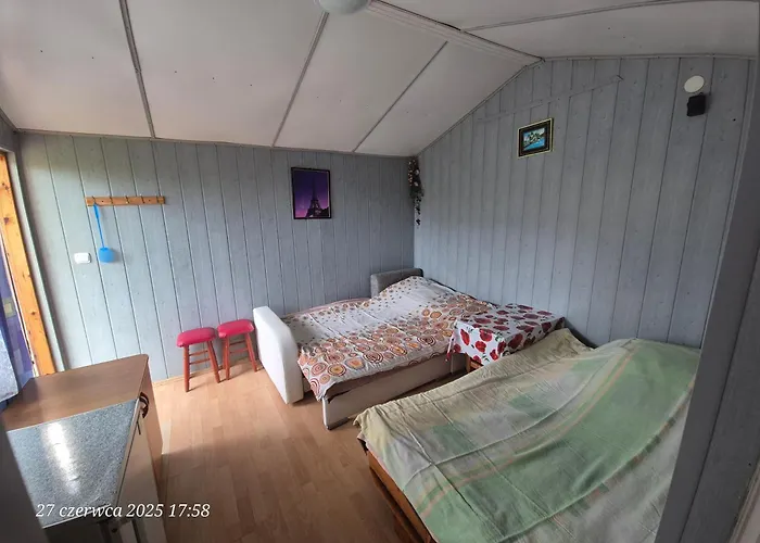 Dom Bursztynek -domek Drewniany Lodge *