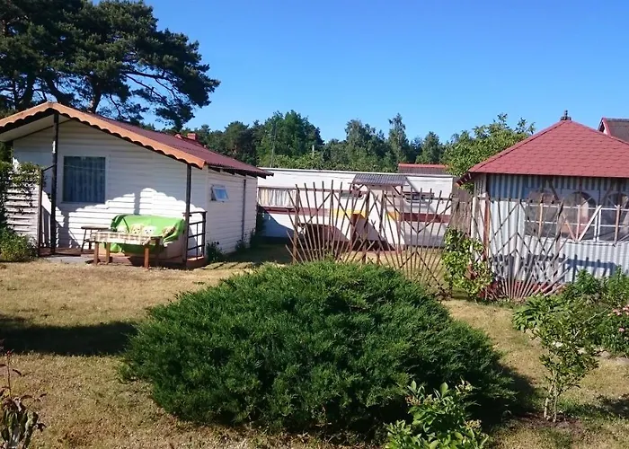 Dom Bursztynek -domek Drewniany Lodge Junoszyno